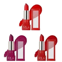 MILA BEAUTE MILA Beaute Matte Lipstick, Long lasting lipsticks, Lipstick for Women, 4.2gm Each, Lipstick Combo pack of 3 (Cloud 9 , Laroosh , Glamorous) - Maroon