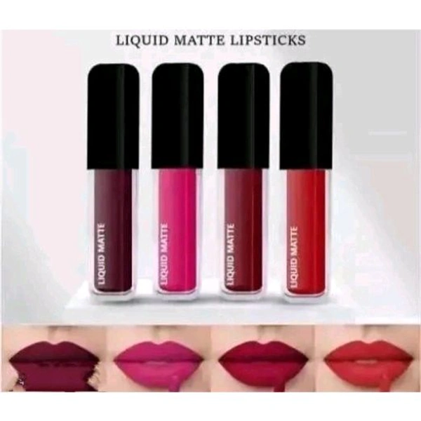  Brown Blush Matte Mini, Combo Of Different Color/ MatteLiquid/ LipstickPack of 8