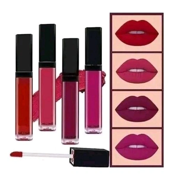  Brown Blush Matte Mini, Combo Of Different Color/ MatteLiquid/ LipstickPack of 8