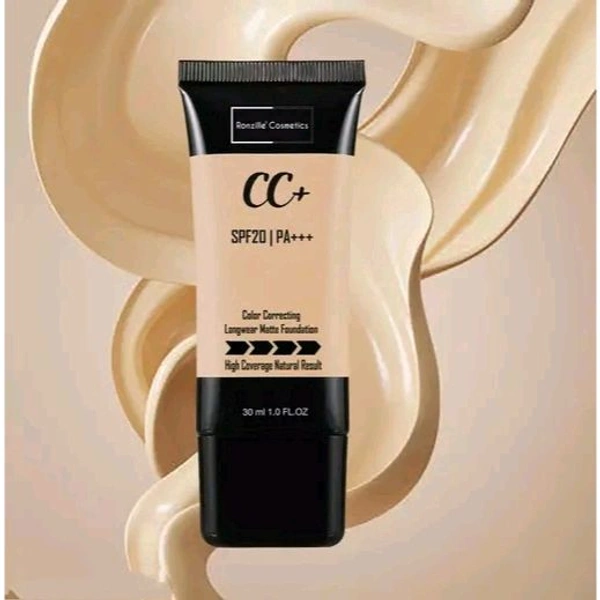 RONZILLE Color Correcting Longwear Matte Foundation-01 Foundation  (Shade-01, 30 ml)