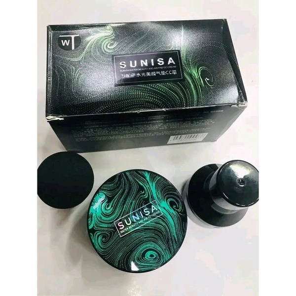 Other  sunisa WATERPROOF and SWEAT RESISTANT Mushroom Head Make up Air Cushion Moisturizing Foundation  (beige, 20 g) - Beige