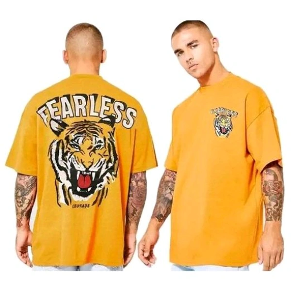 Leotude Men's Tshirts - S, Yellow