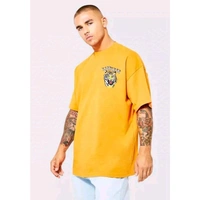 Leotude Men's Tshirts - L, Yellow