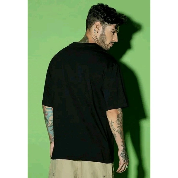 Fancy Fabulous Men Polyester Tshirt - Black, S