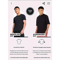 Black Luffy Oversize T shirt - XXL, Black