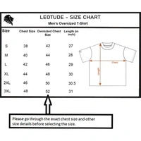 LEOTUDE's Round Neck Oversized  Short Sleeve Men's T-Shirt | Plus Size Also Available - Purple, L