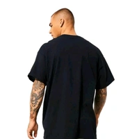 Cotttn Black No Love Oversized T shirt For Men - Black, S