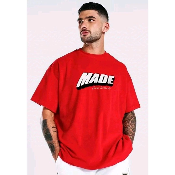 Leotude Men's Tshirts - M, Red