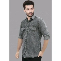 Fancy Fabulous Men Shirts - L, Gray