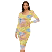 Norzy Paris - Party wear self Designer Women Dress - Pink, L