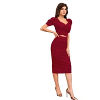 DHUNKI Women;s Two Piece Set - Maroon, S