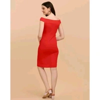 Westen party Dress - Red, XL