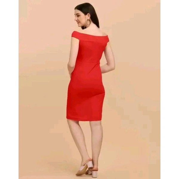 Westen party Dress - Red, XL