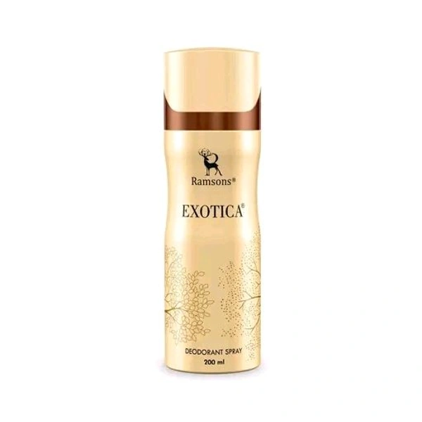 Ramsons EXOTICA Deodorant Spray | 200 ML | Body Perfume For Women |