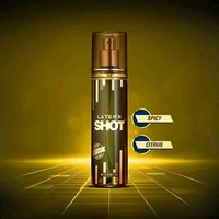 LAYER'R Wottagirl SHOT GOLD ICONIC 135ml Body Spray  -  For Men (135 ml)