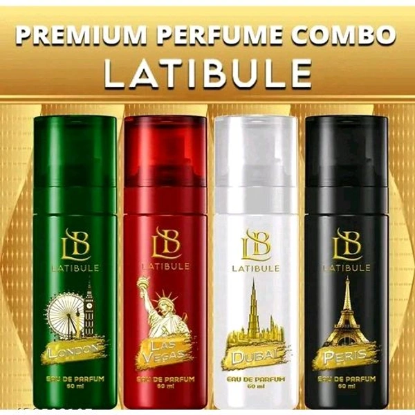 Latibule Natural Londan,Peris,Dubai & Las Vegas Eau De Parfume With Long Lasting Perfume | Eau De Parfum 60ml |Perfume For Men & Women |