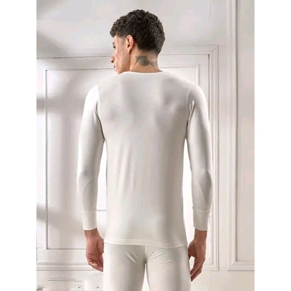 Men's Off White Finex Thermal Top - White, 2XL