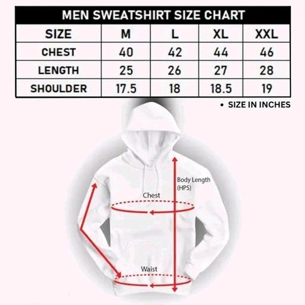 ZEFFIT Trending sweatshirt winter for men | Men Sweatshirt | Men Polyester Sweatshirt | Casual Stylish Full Sleeve Solid Hoodie Neck Sweatshirt For Men - Navy Blue, L