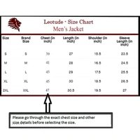 LEOTUDE Men's Regular Fit Bomber Jacket(Black Color)  - S, Black