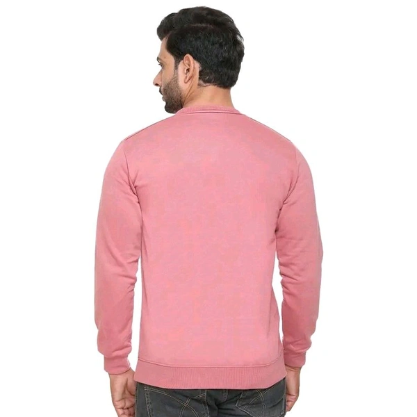 SHAUN Men Stylish Sweatshirt - Pink, 3XL