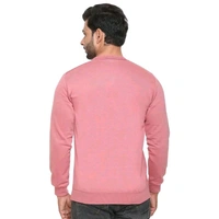 SHAUN Men Stylish Sweatshirt - Pink, 5XL
