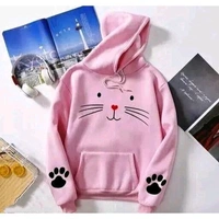 FABRIPPLE Women's Sweatshirts - Pink, L