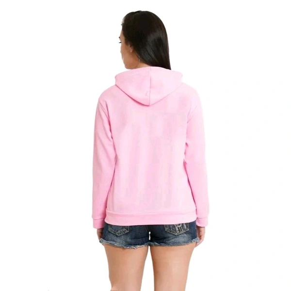 FABRIPPLE Women's Sweatshirts - Pink, XL