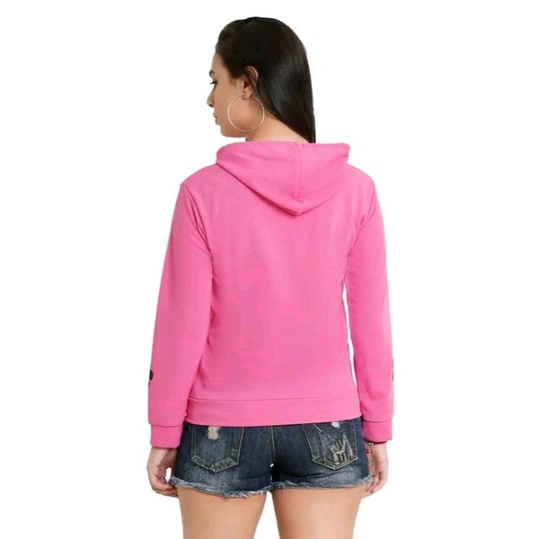 FABRIPPLE Women's Sweatshirts - Pink, M