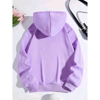 FABRIPPLE Women's Solid Lavendar Sweatshirts - Lavendar, S