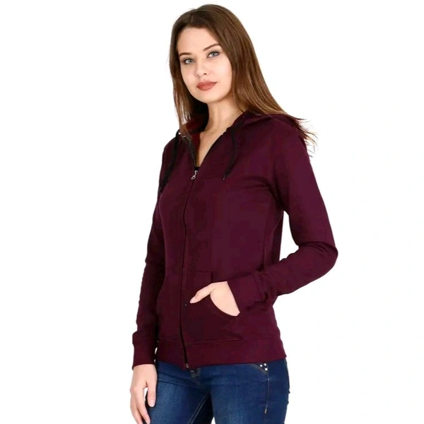 Women's Sweatshirts - S, Maroon