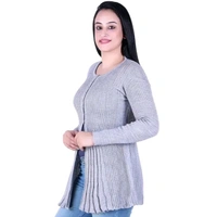 Ogarti Designer woollen Women's  Shrug - M, Gray