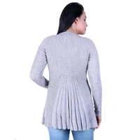 Ogarti Designer woollen Women's  Shrug - M, Gray