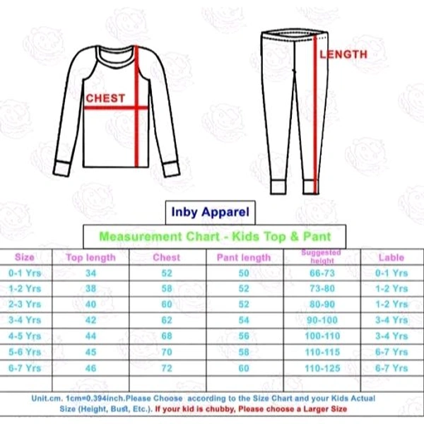 Kids Fullsleeve Top&Pant Set PF 1 - Black, 4-5 Year