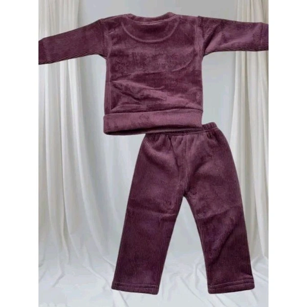 LITTLE MUFFS Baby Stylish Winter Set for Kids – Warm and Adorable Outfit - 9-12 Month, Brown