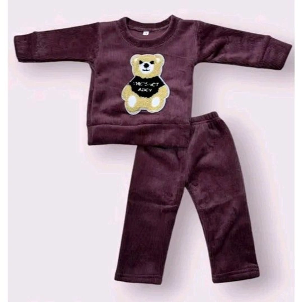 LITTLE MUFFS Baby Stylish Winter Set for Kids – Warm and Adorable Outfit - 4-5 Year, Brown