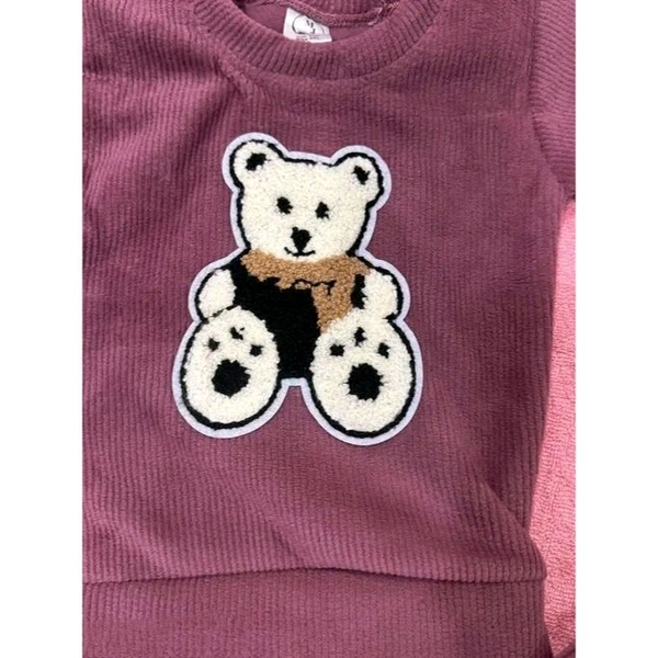 LITTLE MUFFS Baby Stylish Winter Set for Kids – Warm and Adorable Outfit - 4-5 Year, Brown