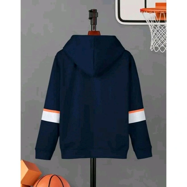 Kid's Printed Hood Multicolor Sweatshirts & Hoodies - Multicolor, 9-10 Year