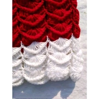 Baby Girls Handmade Woollen Frock Cum Sweater (Red Color) - Red, 1-2 Year