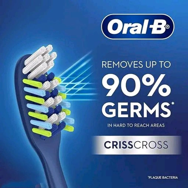 Oral-B Criss Cross - Family pack of 4 toothbrushes – Soft