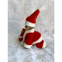 Santa dress for laddu gopal ji size 4 - Red