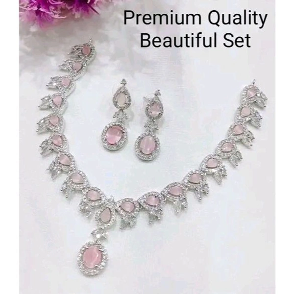 American Diamond Jewellery Set 