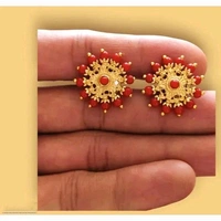 MAHIMA FASHIONS Gold plated avala Daily use stud/earrings.