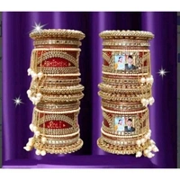 PHOTO CHUDA, PHOTO WALA CHUDA,Photo Frame Chooda, Dulhan Chooda, Rajasthani Chooda - 2.8