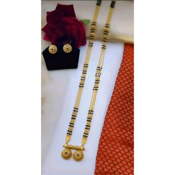 Golden traditional mangsutra 