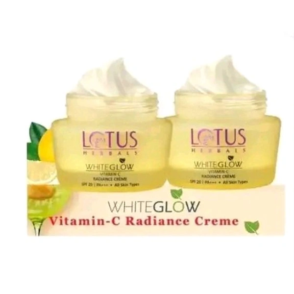 HERBALS WhiteGlow Vitamin-C Radiance Creme ( Pack of 2 ) ( 35gm * 2 )  (70 g)