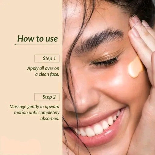 Skin Brightening Face Moisturiser | Vitamin C | SPF 20 | PA+++ | Sulphate, Silicon & Chemical Free Face Cream 