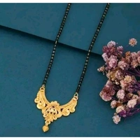 Attractive Mind Blowing Fancy Allure New Collection Traditional Mangalsutra  For Women Stylish Buy 1 Get 1 Free )