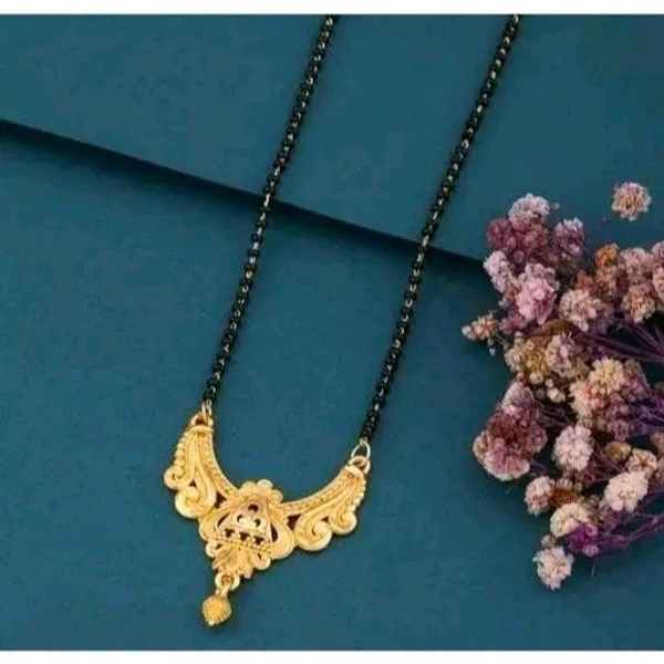 Attractive Mind Blowing Fancy Allure New Collection Traditional Mangalsutra  For Women Stylish Buy 1 Get 1 Free )