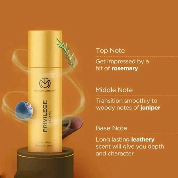 The Man Company Privilege Legend Deodorant- 150 ml