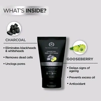 The Man Company Activated Charcoal Peel Off Mask | Remove Blackheads, Dead Skin | Face Pack For Men | Paraben & Sulphate Free | 100gm